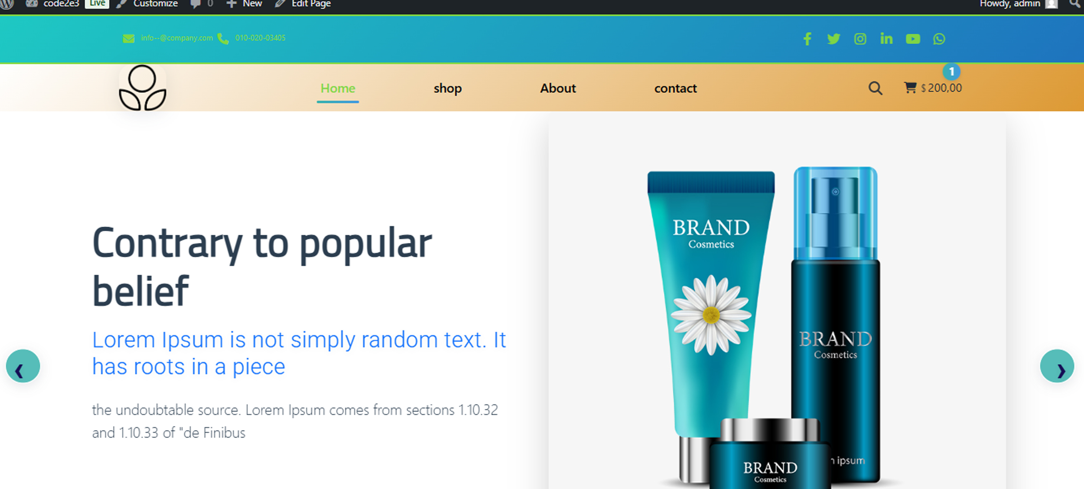 Product Page