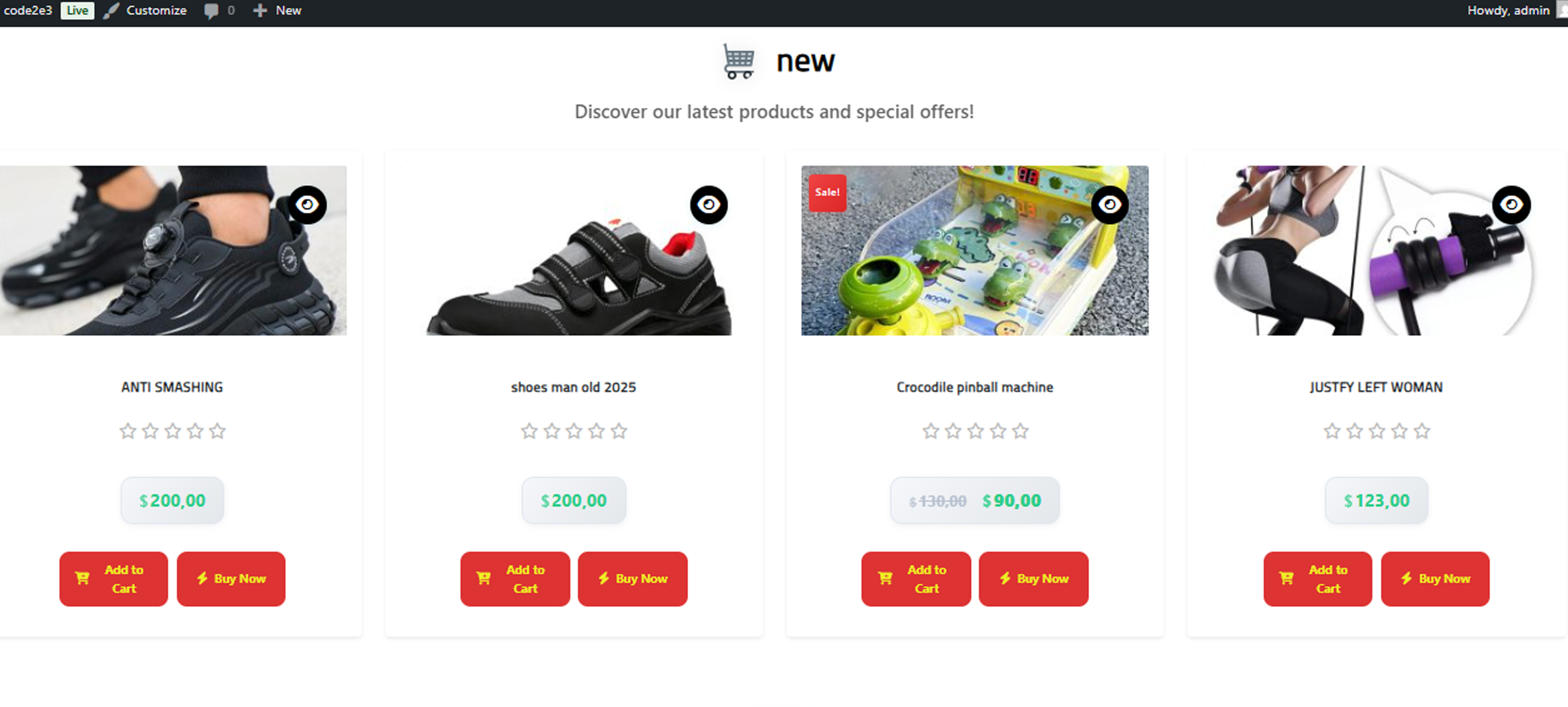 Checkout Page