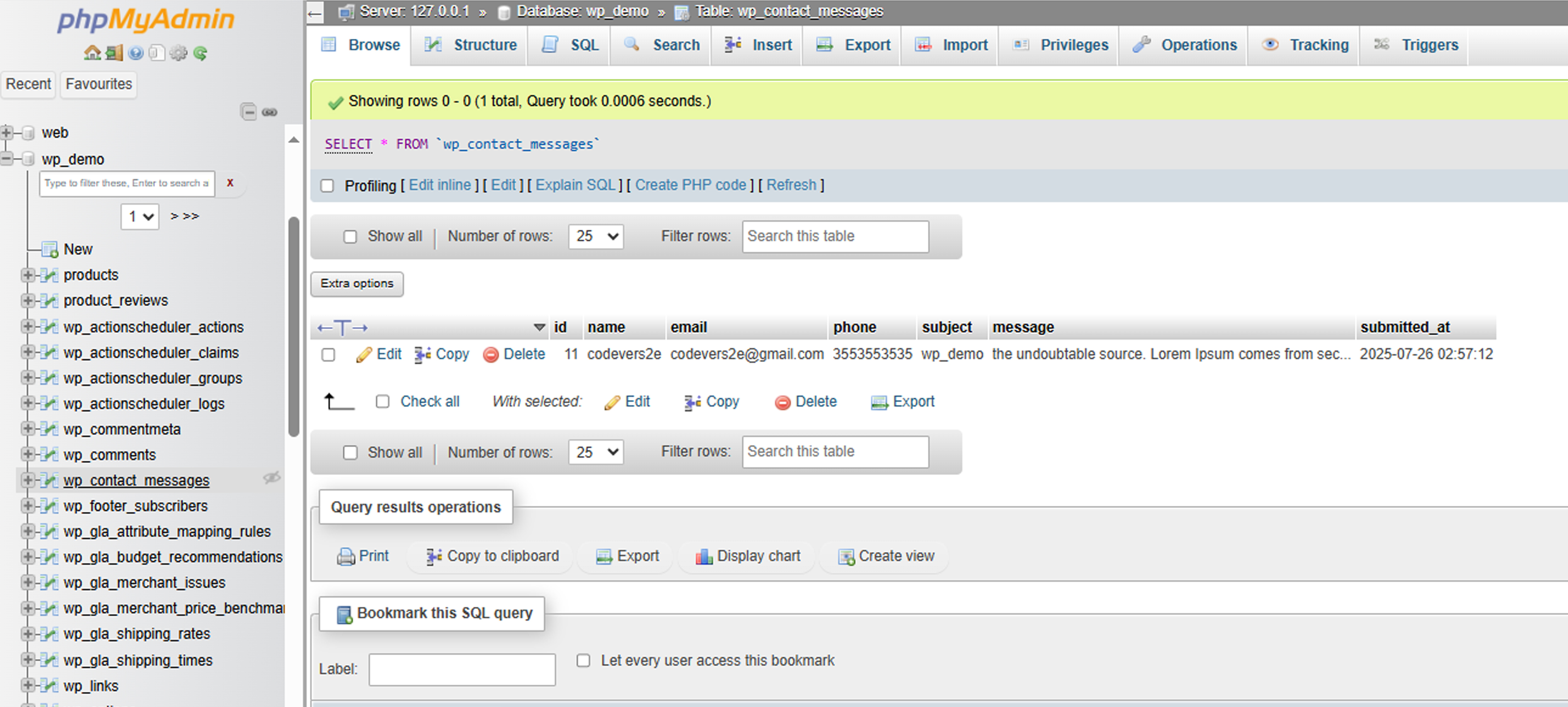Database Management