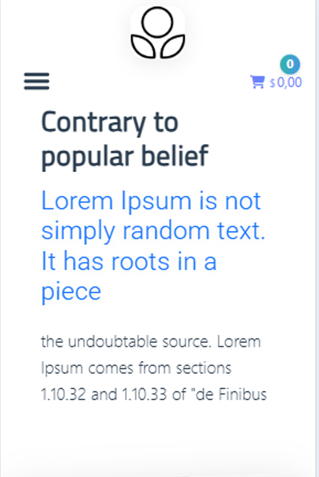 Mobile Homepage